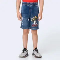PIONIER - Bermuda Jean Denim Stretch Niño Carlozh-Disney