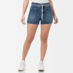 GOCCOS - Short Denim Stretch Mujer Suja