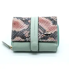 HOLM'S - BILLETERA HOLMS CUERO B115 DAMA MENTA