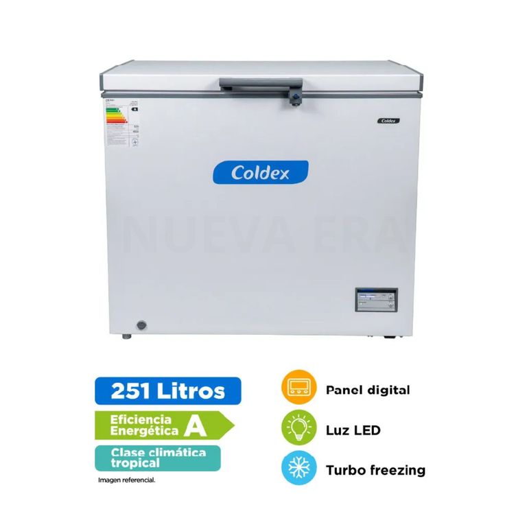 Congeladora 251LT CH10PLUS Blanco