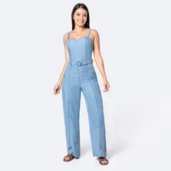 PIONIER - Enterizo Jean Denim Mujer Kyrali