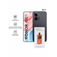HONOR - 400 5G NEGRO 12RAM 256GB REGISTRADO + PORTABLE WIRELESS SPEAKER
