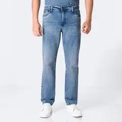 PIONIER - Pantalón Jean Semi Pitillo Denim Stretch Hombre Jasahn