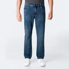 PIONIER - Pantalon Moda Denim Stretch Jasahn Hombre