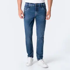 PIONIER - Pantalón Jean Pitillo Denim Stretch Hombre Izzat