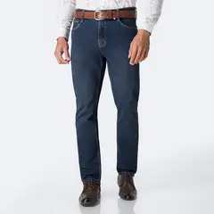 PIONIER - Pantalón Jean Semi Pitillo Denim Stretch Hombre Forland New