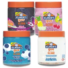 ELMERS - Pack Slime Gue Texturas x 4 236 ml c/u