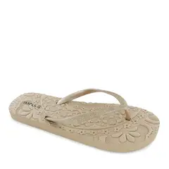 IMPULS - Sandalia Playera Mujer Beige Aqua10