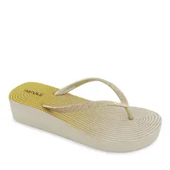 IMPULS - Sandalia Playera Mujer Gold Aqua12