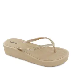 IMPULS - Sandalia Playera Mujer Beige Aqua13