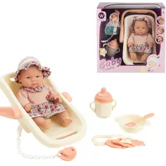 GENERICO - Muñeca Baby Cradle con Mecedora