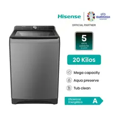 HISENSE - Lavadora 20KG Carga Superior WT3T2023UT
