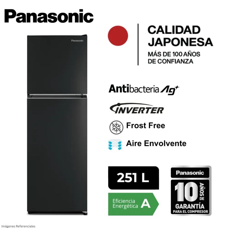 Refrigeradora 251 Lt Top Freezer No Frost - NR-BT31PV1BD