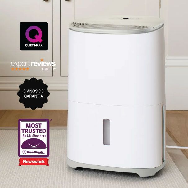 Deshumedecedor y Purificador de aire MeacoDry Arete® One 10L WARM PEBBLE