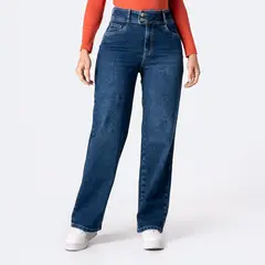 PIONIER - Pantalón Jean Denim Stretch Mujer Ghial