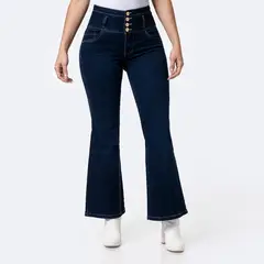 PIONIER - Pantalón Jean Denim Stretch Mujer Juddi