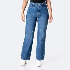 PIONIER - Pantalón Jean Denim Mujer Adartzi