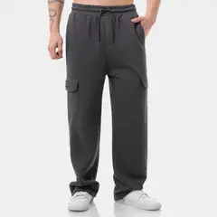 GZUCK - Pantalón Jogger Franela Hombre Patnnner