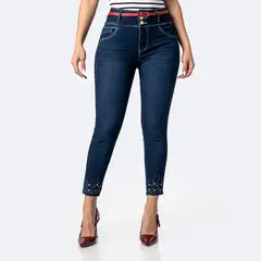 PIONIER - Pantalón Jean Denim Stretch Mujer Itsa