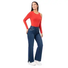 FITS ME - Pantalón Jean Denim Stretch Mujer Avryl