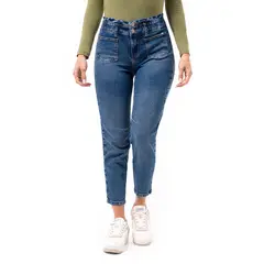 FITS ME - Pantalón Jean Denim Stretch Mujer Soury