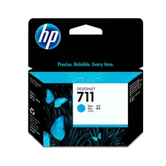 HP - Cartucho de Tinta 711 Cian Original CZ130A