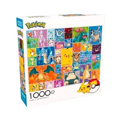 POKEMON - Rompecabeza Kanto Cuadros 1000 Piezas