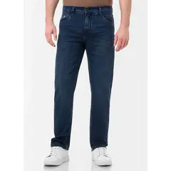 NORTON - Pantalón Jean Semi Pitillo Denim Stretch Hombre Sakvil