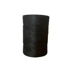 GENERICO - HILO Rafia de papel para tejer a crochet NEGRO x 2 OVILLOS