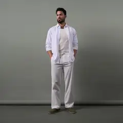 GENERICO - PANTALON ROYAL POLO HOMBRE - YRON-PA LINO