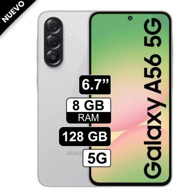 GALAXY A56 5G 12GB - 256GB + CASE SPACE + ADAPTADOR 25W - BLANCO