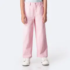 PIONIER - Pantalón Culotte Drill Niña Florhh