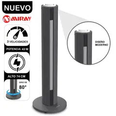 MIRAY - Ventilador Torre 30 VMTT-1033GB