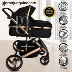 BABY - Coche Travel System «MILAN» Edición Limitada Black