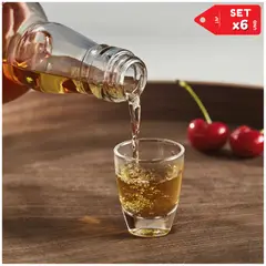 INSPIRA - Vaso Shot de vidrio Set x6