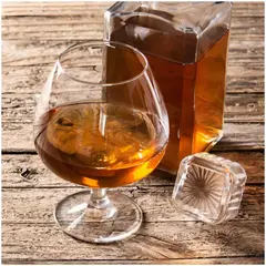 INSPIRA - Set x6 Copas de Vino Brandy de Vidrio