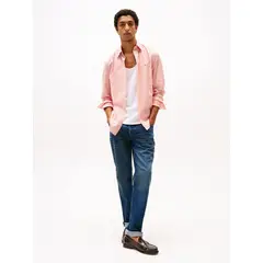 TOMMY HILFIGER - CAMISA FLEX POPLIN CLASSIC STP RF SHI TH