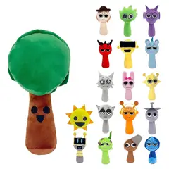 GENERICO - Peluche Mr Tree de la Colección Sprunki