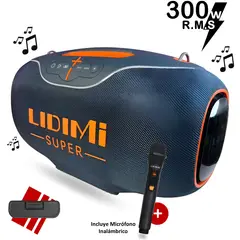 LIDIMI - Parlante Portátil Super 300W D-S680 BluetoothUsb + Micrófono