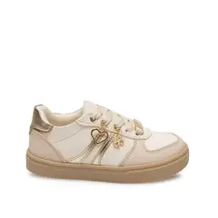 Piazza - Zapatilla Casual CARITO-2530 BeigeHueso Kids