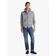TOMMY HILFIGER - CASACA ESSENTIAL TERRY ZT STAND COLLA