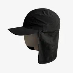 KAST PE - Cubrenuca Clásico Sombrero Impermeable de protección solar Negro