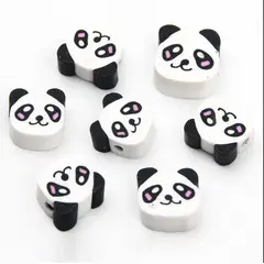 BAMBOO - Cuencos para Collar Organización con Estilo y Dulzura Panda x 30 piezas