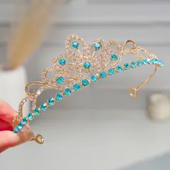 GENERICO - CORONA DE PRINCESA PARA NIÑA - IDEAL PARA FIESTA Y EVENTOS