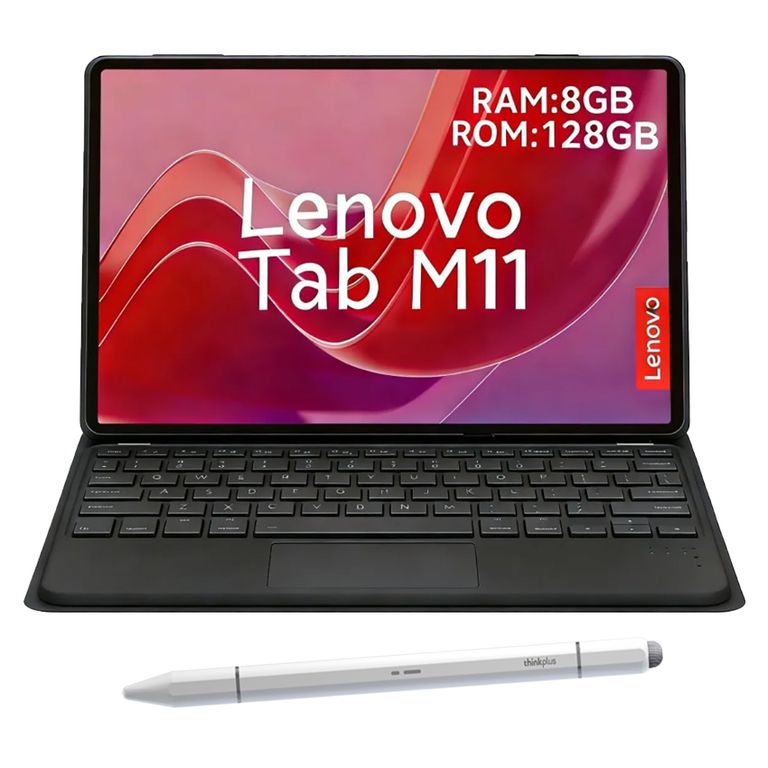 Tablet M11 K10 8GB+128GB WiFi 11+Teclado Negro+Lápiz táctil