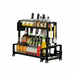 GENERICO - Organizador de Especies Condimentos Utensilios 2 niveles multifunción