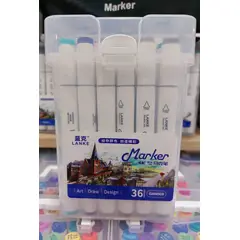 GENERICO - PLUMONES TOUCH 36 PIEZAS MARCADORES CON DOBLE PUNTA