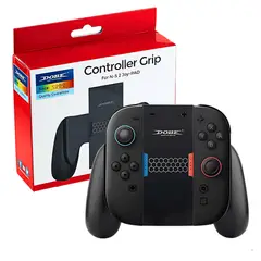 DOBE - Grip Ergonómico Negro Para Joy Con Nintendo Switch 2 – Agarre Confort Mejorado