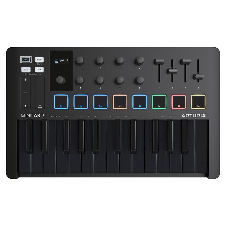 Minilab 3 Deep Black - Controlador USB/Midi