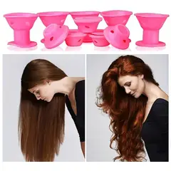 GENERICO - RULEROS DE SILICONA PARA ONDULAR CABELLO